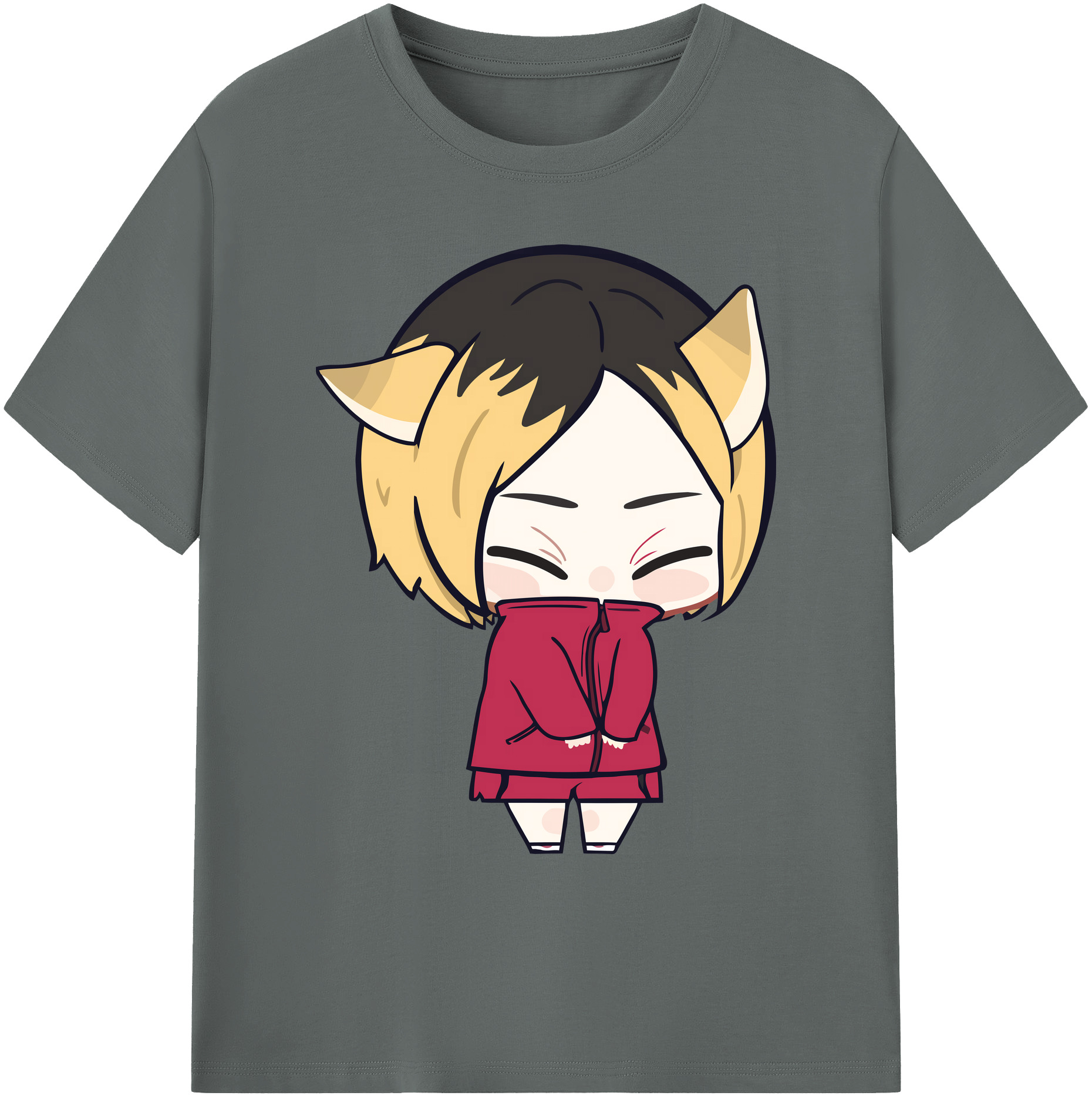 （画像用） ハイキュー!! Haikyu!! 綿100％ メンズ半袖Tシャツ｜肌触りやわらか＆通気性